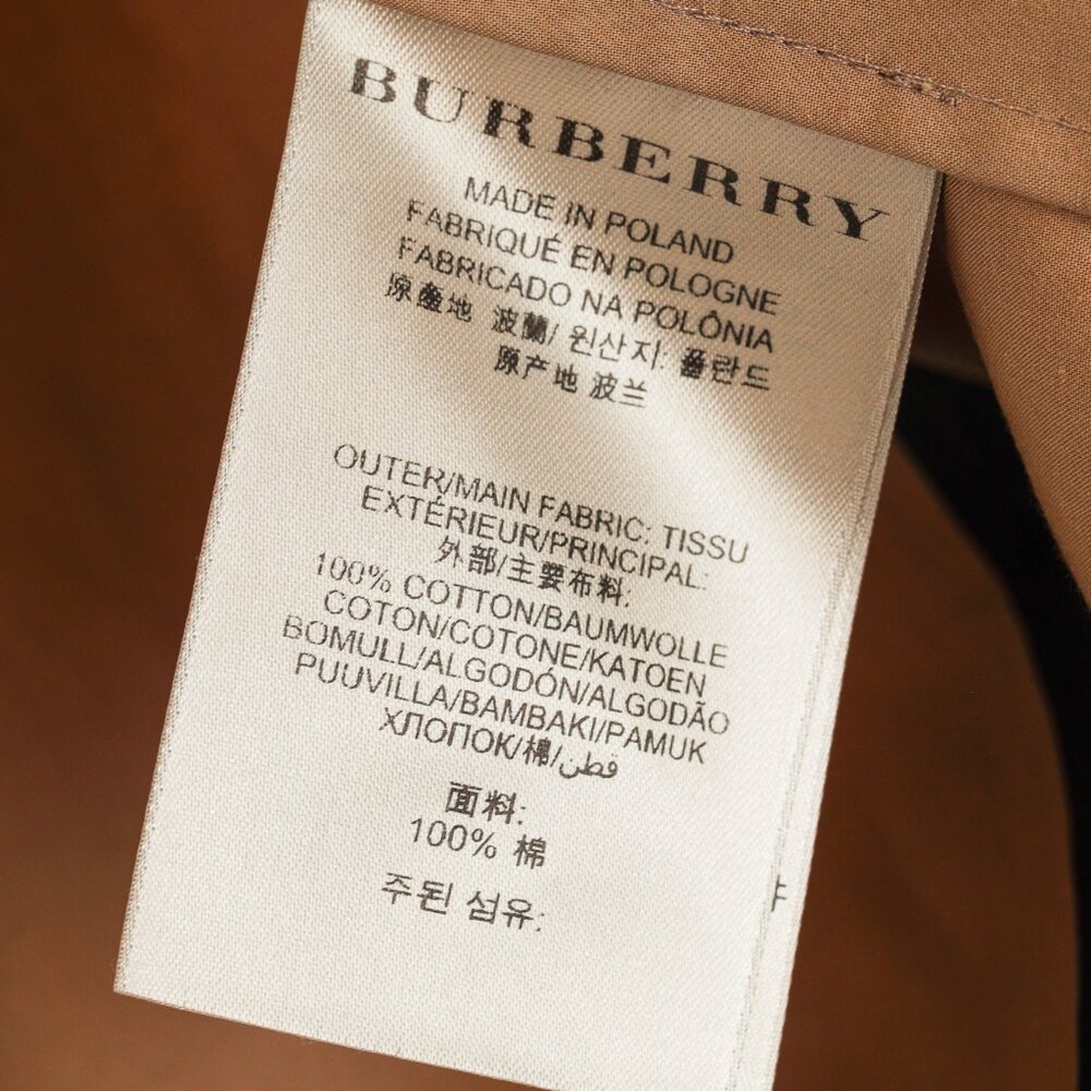 Burberry Dandelion Mid-Length Bonded Cotton Trench Coat - Picture 11 of 14